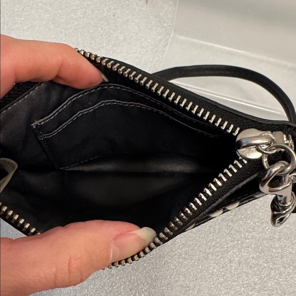 Coach Black and Cream Wristlet - Picture 7 of 7